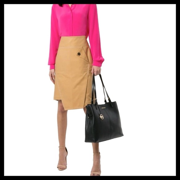 MICHAEL KORS Lenox Large Leather Tote Bag - Picture 13 of 16